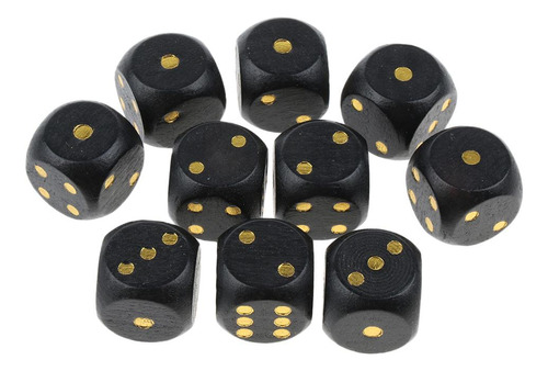 D6 Dados De Puntos De Para And Rpg Juegos Games 10 Pedazos