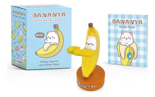 Libro: Bananya: Talking Figurine And Sticker Book (rp Minis)