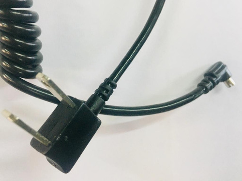 Cable Syncro Sincro Espiral Flash Metz Sunpack Patas Chatas