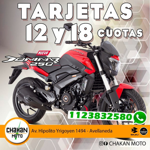 Imagen 20 de 22 de Bajaj Dominar 250 Abs 0km Ug Inyeccion