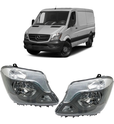 Juego De Opticas Mercedes Sprinter 2016 2017 2018 2019