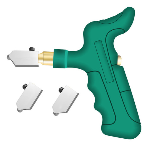 Cortador Manual Portátil Para Vidrio Y Azulejos Con 2 Cabeza