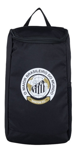 Porta Chuteira Santos Licenciado Youbag Cor Preto