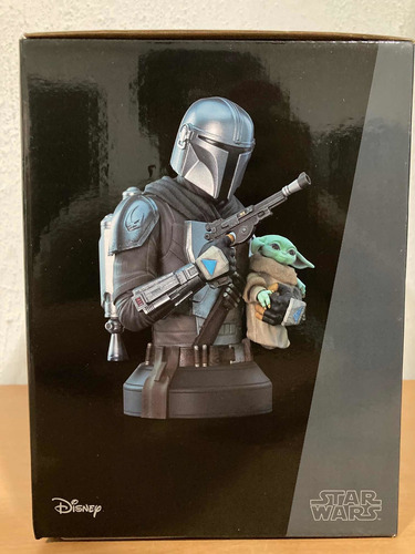 Mini-bust Mandalorian & Grogu Star Wars Diamond Select Toys