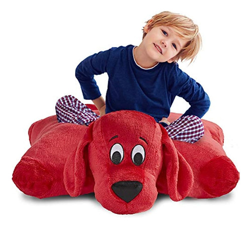 Clifford The Big Red Dog Jumboz - Almohada De Peluche