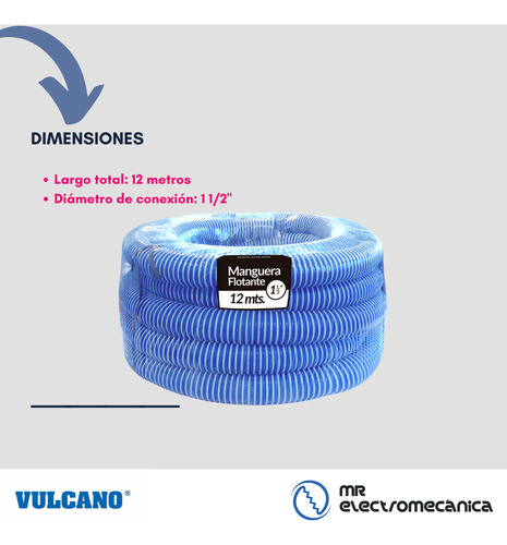 Kit Vulcano Limpieza Piscina Pileta Grande Hormigón Venecita