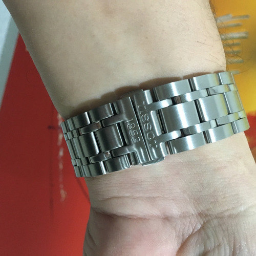 Relógio Tissot Couturier Safira Cronógrafo 100% Original