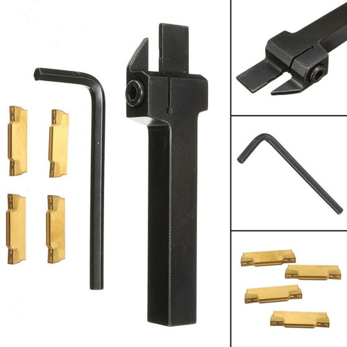 4x Mgmn300 Insert Y Mgehr1212-3 Partición De Ranurado De