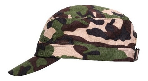 Imagen 2 de 3 de Sombrero Gorro Militar Camuflado Cotillon Disfraz Halloween