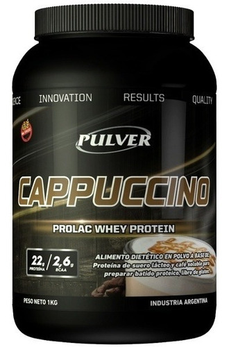 Cappuccino X 1 Kg - Prolac Whey Protein Pulver. Sin Tacc.
