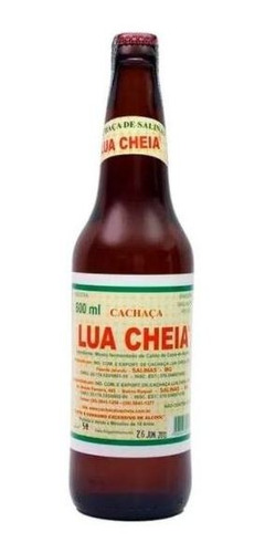 Cachaça Lua Cheia 600ml