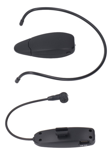 Sistema De Auriculares Con Micrófono Inalámbrico Uhf, Micróf