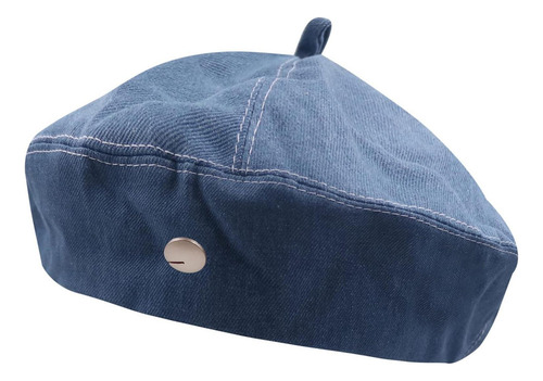 P Mujeres Giras Denim Bereta Sombrero De Sol De Sombrero Con