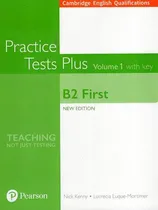 Comprar Libro: Practice Tests Plus Vol 1 B2 First With Key \u002F Pearso