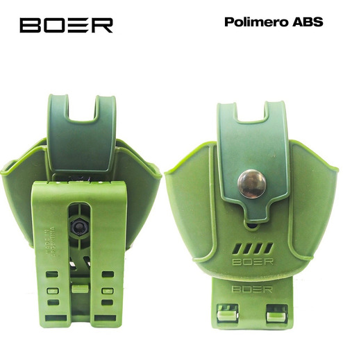 Imagen 4 de 10 de Porta Cargador Doble Boer Molle Universal Porta Esposas