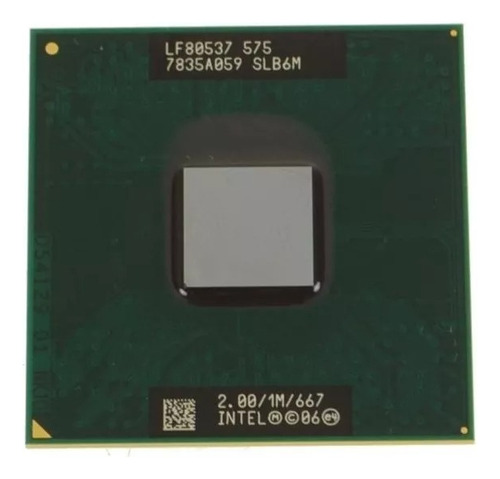 Procesador Intel Celeron M 575 2.0ghz Slb6m (9)