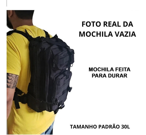 Mochila Tática Next 30l Militar Reforçada - Sem Gênero Cor Digital