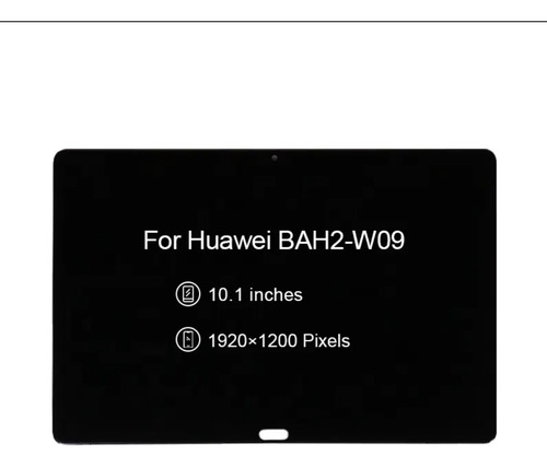 Pantalla Huawei Display Tactil Para Huawei M5 Lite 10 Inch Negro