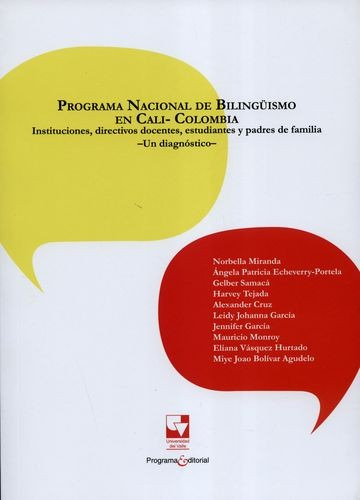 Libro Programa Nacional De Bilingüismo En Cali-colombia