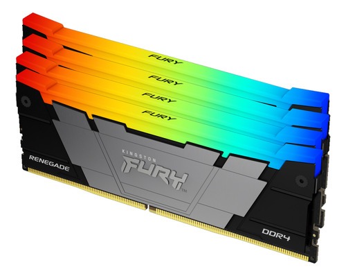 Kit Memoria Ram Kingston Fury Renegade Rgb Ddr4 32gb 3600mts