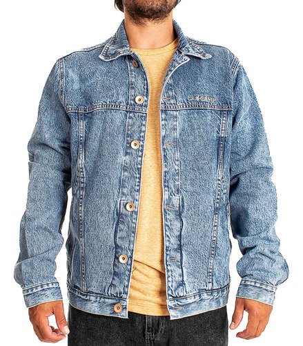 Campera Quik Denim Turn On The Juice (azu) Quiskilver