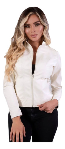 Chaqueta Larga Classica - Tipo Cuero Formal - Casual 