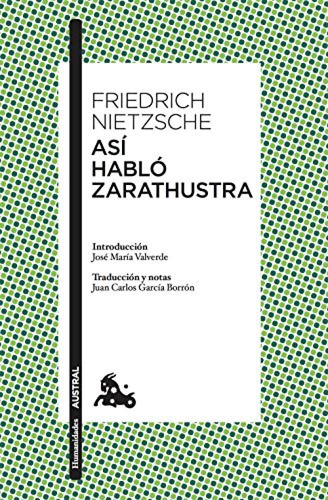 Asi Hablo Zarathustra - Nietzsche Friedrich