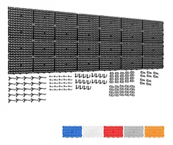 Comprar Painel De Ferramentas Organizador Plastico Ajustável 207x69 no Mercado Livre
