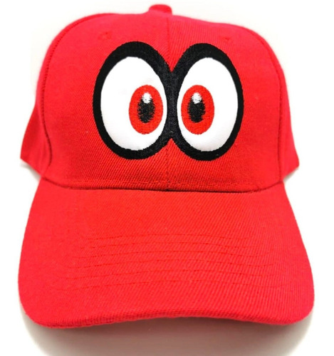 Gorra Cappy Mario Bros Odyssey Bordada Gabardina Ajustable