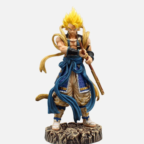 Figura De Anime Dragon Ball Z Gohan Samurai Wu Grande 31 Cm