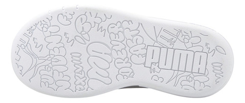 Tenis Puma Multiflex Sl V Con Broche Para Niños Calzado Deportivo Entrenamiento Cómodos Original