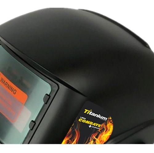 Mascara Solda Capacete Lente Escurecimento Automático Escudo Cor Preta