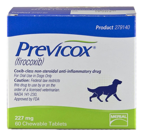 Antiinflamatorio Previcox 227mg X 60comp.