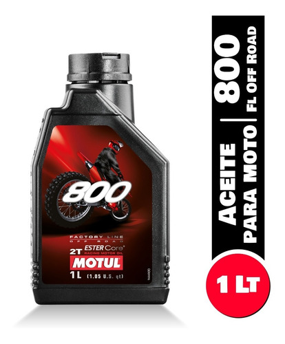 Aceite 800 Para Motor Motul Fl Off Road 1 Lt