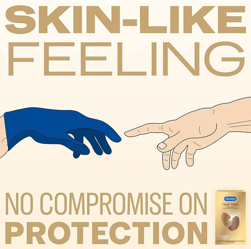 Preservativo Durex Avanti Bare Realfeel, Sin Látex, 10 Prese