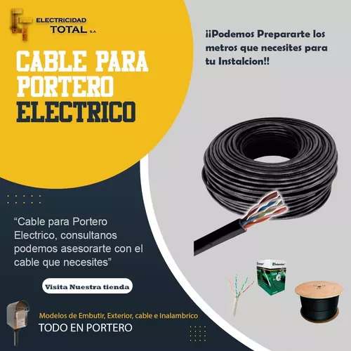 Cable telefonico 4 MTS