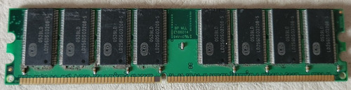 Memoria Ram Ddr Pc3200 512mb Funcionando Sin Problemas (Usado)