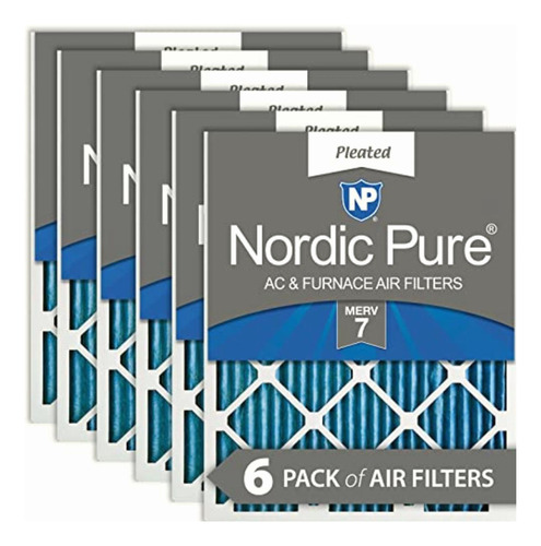 Nordic Pure Merv 7 Filtro Plisado Ac Para Muebles, Caja De