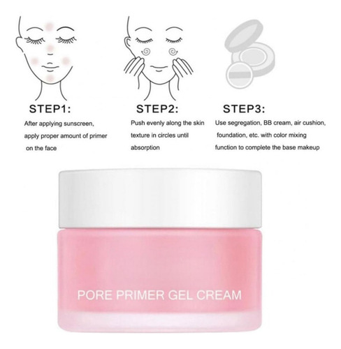Crema Correctora En Gel Pore Primer Para Reducir