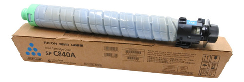 Toner Ricoh Sp C840a/821258 Color Cyan Tinta Cian