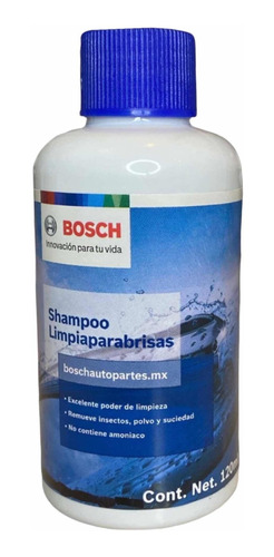 Shampoo Limpiaparabrisas Concentrado Bosch Promoción