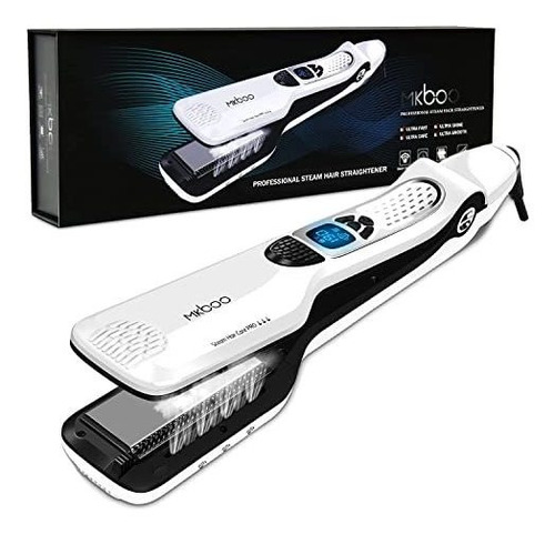 Mkboo Straightener De Pelo Con Steam,salon Zjs3l