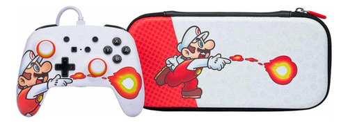 Control + Estuche Edición Mario Fireball Powera