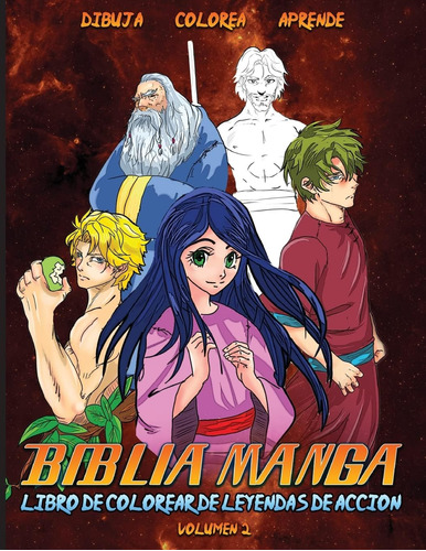 Libro: Biblia Manga Leyendas De Acción Vol. 2: Libro Para Co