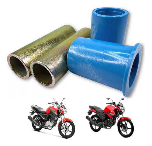 Kit Bucha Quadro Elastico(garfo Traseiro) Fazer/factor 150