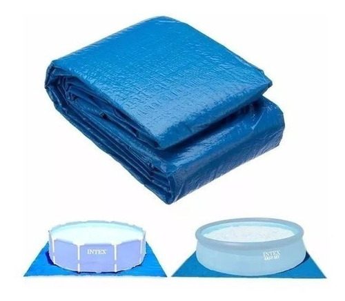 Imagen 1 de 4 de Tapete Protector Para El Piso Albercas Intex Armables 4.72 M