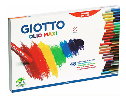 Pastel Al Oleo Giotto X 48u