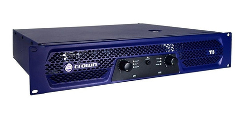 Amplificador Potência Crown T 3 - 2 X 450 Wrms (220v) T-3