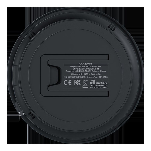 Áudio Conferência Microfone De Mesa Cap 200 Bt Intelbras