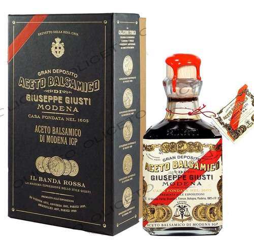 Aceto Balsamico Giuseppe Giusti Modena 5 Medallas De Oro